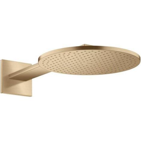 Kopfbrause 300 1jet AXOR mit Brausearm Wandmontage brushed bronze (1/4)