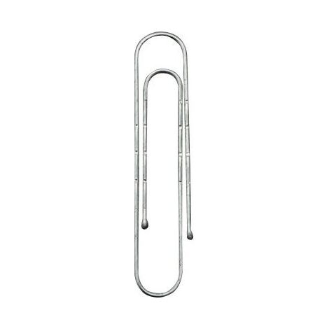 WEDO Büroklammern 50 mm Norica 580 gewellt, 100 St. (11050012261) (1/2)