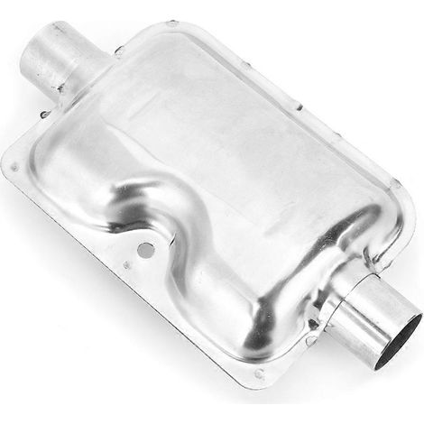 Silencieux de chauffage de stationnement diesel en acier inoxydable de 24 mm (0,94 po) pour tuyau d'échappement de 25 mm (0,98 po). (1/4)