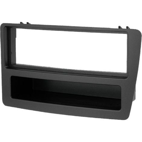 Facade autoradio FA156B compatible avec Honda Civic ap03 avec clim auto - anthracite