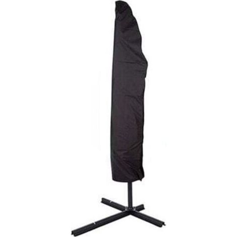 210D grande housse de protection pour parasol déporté, housse de parasol de jardin 280 cm imperméable et anti (1/5)