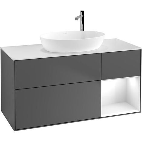Villeroy & Boch F951GFGK Meuble sous-lavabo Finion F95 (1/2)