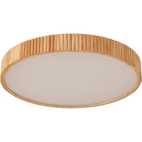 Lindby LED 'Velua' in Ocra da Legno