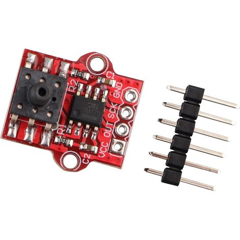 Module de capteur de pression d'air numérique barométrique 0-40 KPa Contrôleur de niveau d'eau Module de capteur de débit liquide Compatible avec 3,3 V-5 V (1/4)