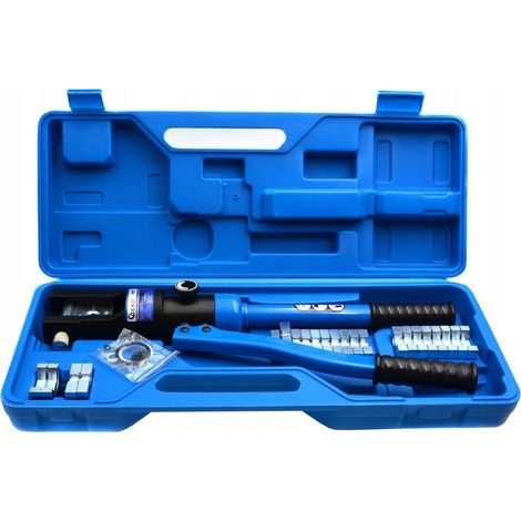 Geko G00901 pinza idraulica per crimpare 18 tonnellate nero argento (1/3)