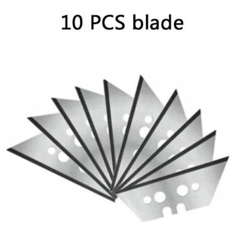 10 lames Coupe-plaques de plâtre avec ruban à mesurer, outil de traçage de cercles et de lignes pour le travail du bois, outil de positionnement, merveille de la découpe des plaques de plâtre. (1/5)