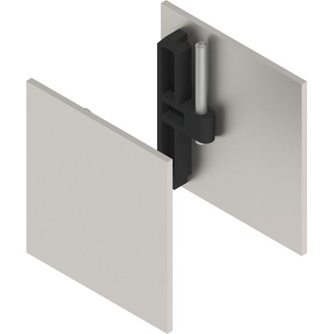 HELM GT-S 150 Abdeckkappen-Set klemmbar Edelstahl-Effekt (1/4)