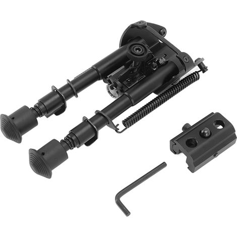Support pliable à démontage rapide en alliage d'aluminium, trépied de tir pour extérieur, bipied réglable pour carabine