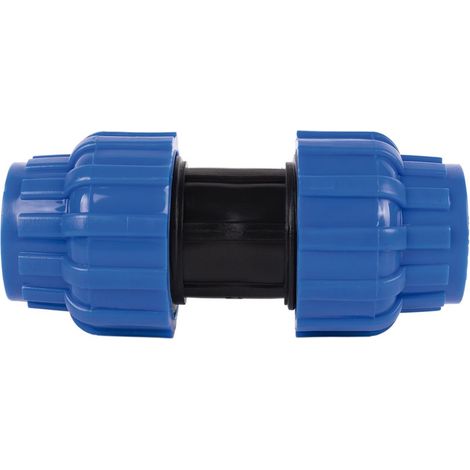 COFAN enlace recto pp pn16 25 x 25   caja 25 unid. , Enlace recto para tuberías de polietileno (PE).Adecuado para trabajar en sistemas de conducción de agua con una presión nominal (1/4)
