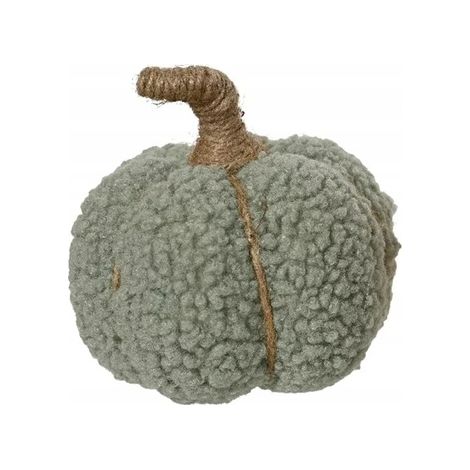 Zucca autunnale per la tavola di Halloween, poliestere, 16x18 cm, 1 pezzo (1/2)