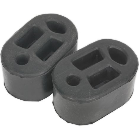 Sealey EX01 Exhaust Mounting Rubbers L70 x D45 x H37 - Pack of 2 (1/2)