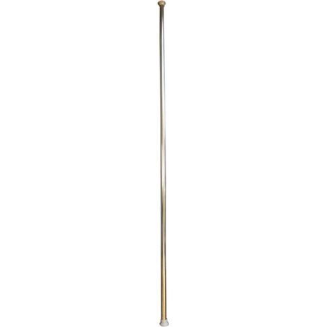Primaflow Easilock Shower Rail - Stainless Steel