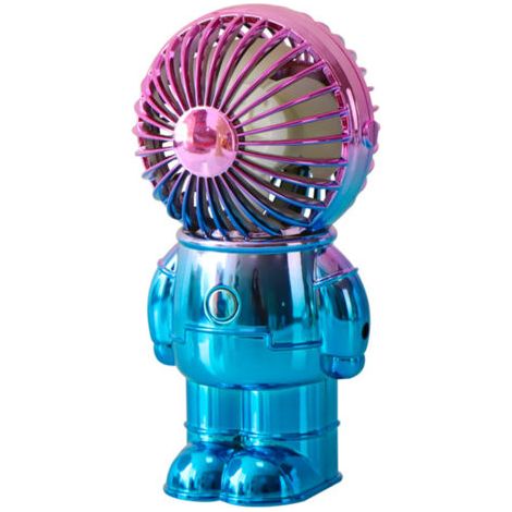 Mini ventilateur de bureau USB astronaute mignon - Ventilateur portable silencieux pour chambre et bureau (1/5)