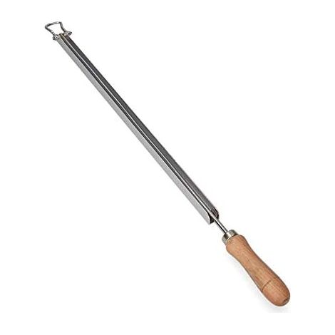 Zeitungshalter-Stange, Aluminium, mit Holzgriff 85761
