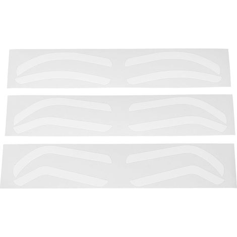 Autocollant D'aérographe de Sourcil - 150 Feuilles de Modèles Jetables de Mise en Forme, Pochoirs de Façonnage, Outils de Maquillage (1/5)
