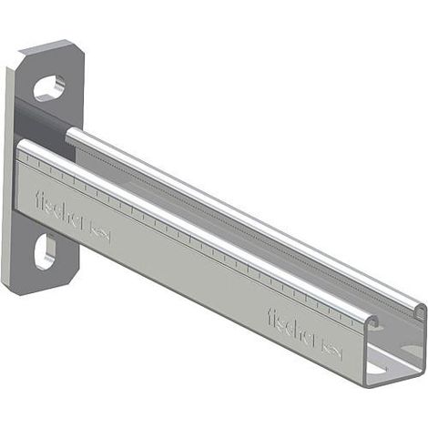 Console FCA en inox A4 pour profilé 41 L 600 mm (1/3)