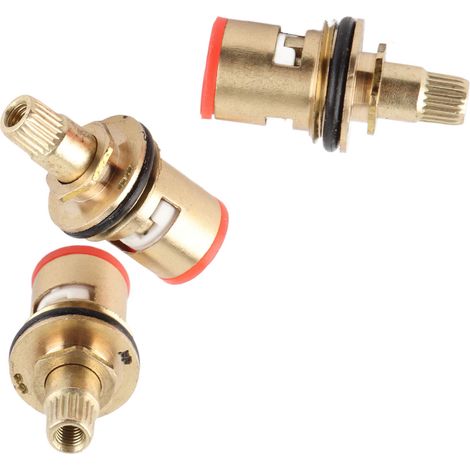 Lot de 10 noyaux de valve de robinet en cuivre, noyau en cuivre, noyau de valve en tige de fer, accessoires pour robinetterie (1/5)