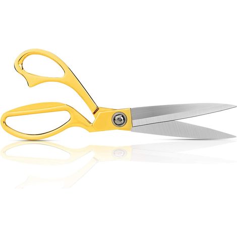 Forbici da cucito resistenti, 20 cm - Forbici professionali in acciaio inossidabile placcato oro - 1 pezzo