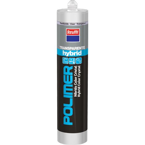 Adhesivo Poliuretano Modificado 300 Ml Transparente Polimer Cartucho Krafft (1/4)