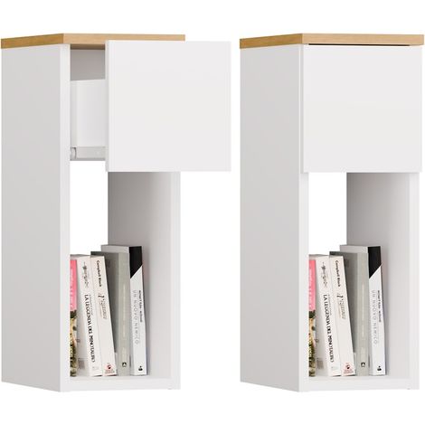 GALAX 20/1S Nachttisch WEISS-ARTISAN