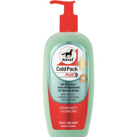 Leovet Cold Pack Plus Sehnengel mit Aloe, Arnika, Menthol, Rosmarinöl und Kampfer Pumpe 500ml