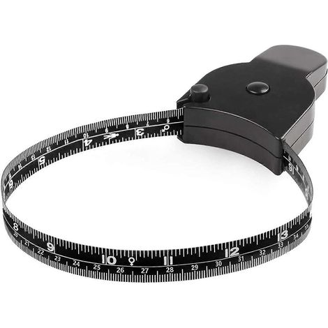 Mètre ruban portable double face de 1,5 m pour la taille et les bras