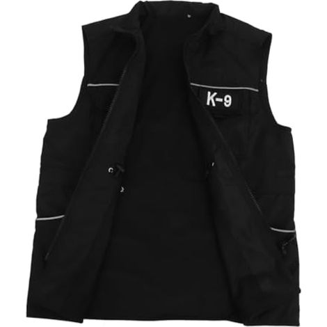 Gilet de dressage respirant pour chiens, doté de multiples boucles et anneaux pour le dressage et la manipulation. (1/5)
