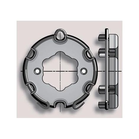 Support LT50 - Entraxe 42 somfy (1/2)