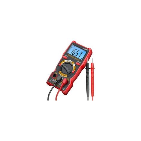 Capacimètre, résistif, capacimètre intelligent, multimètre LCD 1999 points avec rétroéclairage, mesure précise, multimètre pour appareils électroménagers (1/5)