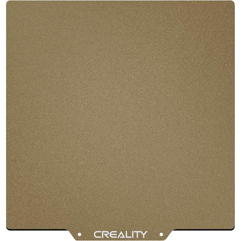 Creality 3D PEI-Druckplatte + Magnetaufkleber, flexible, abnehmbare Bauplattform aus Federstahl