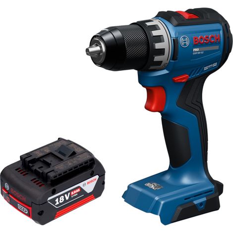 Perceuse-visseuse sans fil Bosch GSR 18V-52 Professional 18 V 70 Nm sans balais + 1 batterie 5,0 Ah - sans chargeur (1/5)