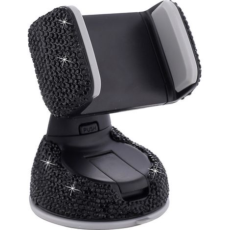 Support Téléphone Voiture - Fixation Pare-Brise Tableau De Bord Ventilation - Rotation 360° - Largeur Réglable 5,8 À 7,8 Cm - Pour Smartphone GPS - 1 Pièce (1/5)