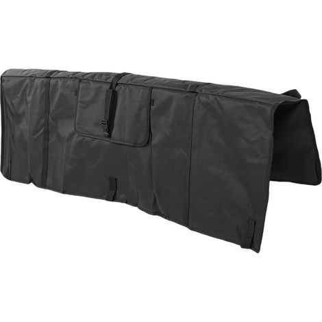 Protection de hayon étanche pour vélos et vélos, compatible avec les pick-ups, pour transporter 5 vélos. Housse de hayon anti-rayures avec 2 poches à outils. (1/5)