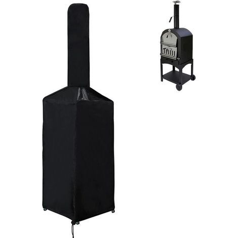 Housse pour Four À Pizza, Bâche de Protection pour Four À Pizza Extérieur Patio de Jardin Extérieur Housse de Rangement pour Four de Gril de Protection Étanche et Résistante Parfait，6545107165cm (1/4)