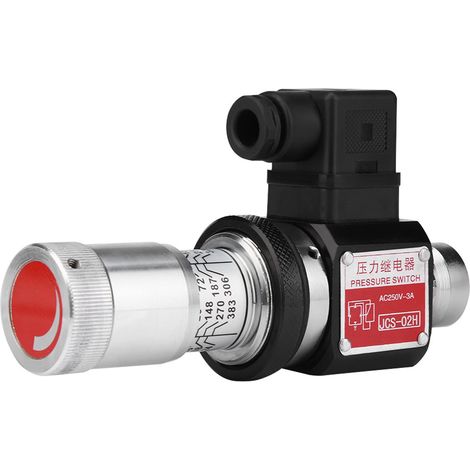 Interrupteur de pression hydraulique JCS-02H PT1/4, relais de pression 5-35 Mpa (60-350 kg/cm²) (1/5)