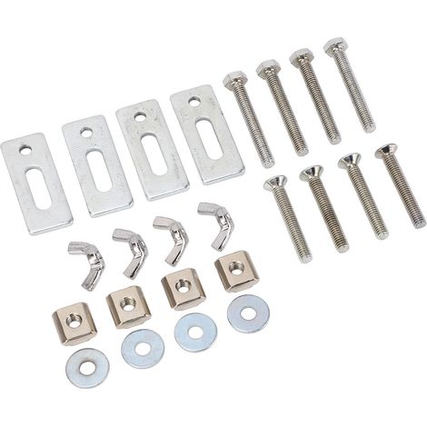 Mini pince de maintien en T, 4 pièces, écrou M6 en alliage d'aluminium et de Zinc pour routeur CNC série 3018 (1/5)