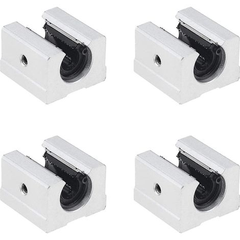 4 blocs de glissement à billes linéaires Sbr20uu pour guide de rail linéaire Sbr20 (1/5)