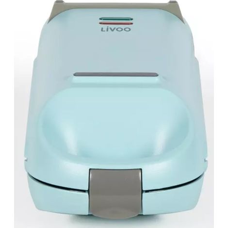 Machine à churros 800W bleu – Capacité 4 churros – Revêtement antiadhésif – Poignée thermorésistante – Thermostat automatique – Livoo