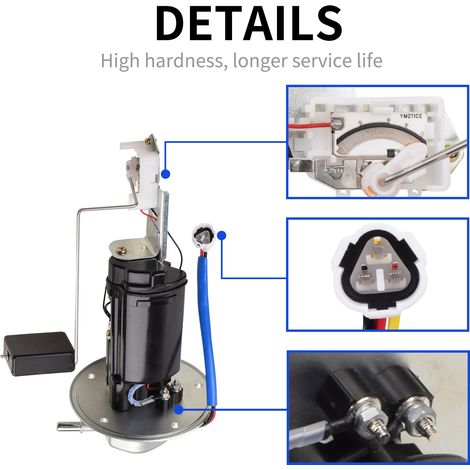 15100-15H00 is a fuel pump assembly for 2008-2012 Suzuki Hayabusa GSX1300R motorcycles. (1/4)
