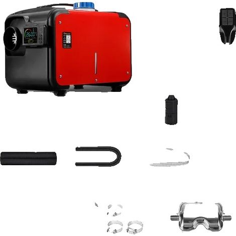 Chauffage au diesel, contrôle LCD, fonctionnalité Bluetooth, 12V 24V seulement (1/2)