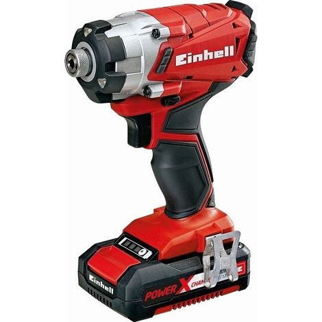 Einhell – Clé à chocs sans fil 18V 1,5Ah – Moteur triathlon 140Nm – Chargeur rapide 30 min – Pour vis et boulons dans espaces confinés (1/5)
