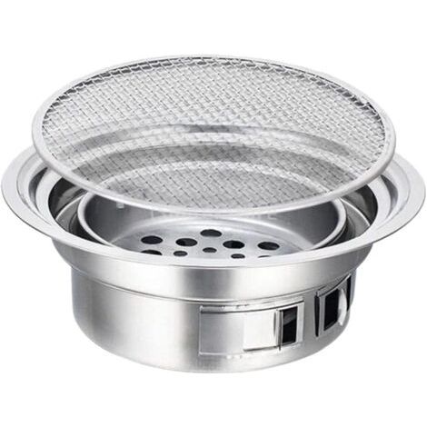 Charbon de bois, Barbecue au charbon de bois, BBQ domestique antiadhésif pour la cuisine de la maison, poêle de Barbecue de jardin extérieur (1/5)