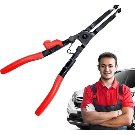 CSPARKV Outil de retrait de suspension d'échappement, pince de suspension d'échappement - Outil de serrage d'extension Outils spécialisés pour l'automobile - Pinces inversées, outils automobiles pour (1/4)