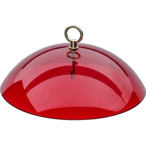 Lot de 2 housses de protection anti-écureuils pour mangeoires à oiseaux, dôme de protection, housse de protection contre la pluie pour mangeoires suspendues, A (1/5)