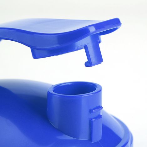 Couvercle à charnière de rechange bleu pour bouteille de centrifugeuse 600W/900W (1 pièce). (1/5)