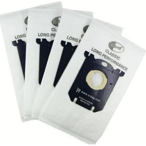 S-BAG SACS ASPIRATEUR (x10) CLASSIQUE LONG PERFORMANCE POUR ASPIRATEUR Sac Aspirateur - Compatible: ELECTROLUX TORNADO PHILIPS
