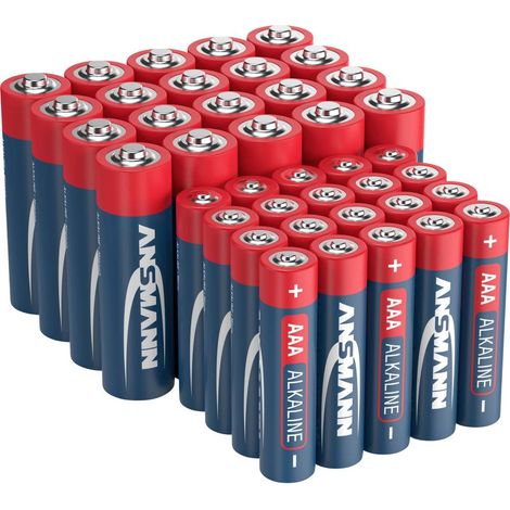Ansmann Jeu de piles LR03, LR6 40 pc(s) (1/3)