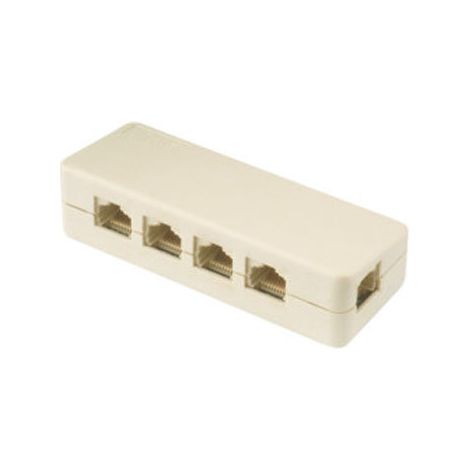 Modularer CAT.5e Telefonverteiler 1 Eingang + 4 Ausgänge Electro Dh 39.116/8 8430552096398