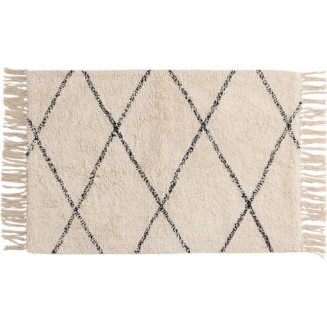 Tapis Déco "Thelma" 50x80cm Naturel (1/5)
