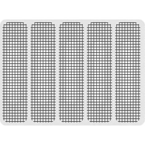 Lot de 4 kits de réparation de moustiquaires, enduits de réparation, enduits anti-moustiques pour portes et fenêtres, ruban de réparation de maille, moustiquaire résistante aux rayures (1/4)
